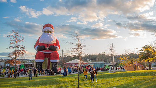 O maior pai natal vive em Águeda