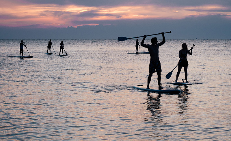 As aventuras do Stand-up Paddle