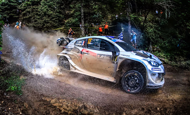 Ogier ameaçou a vitória de Tänak